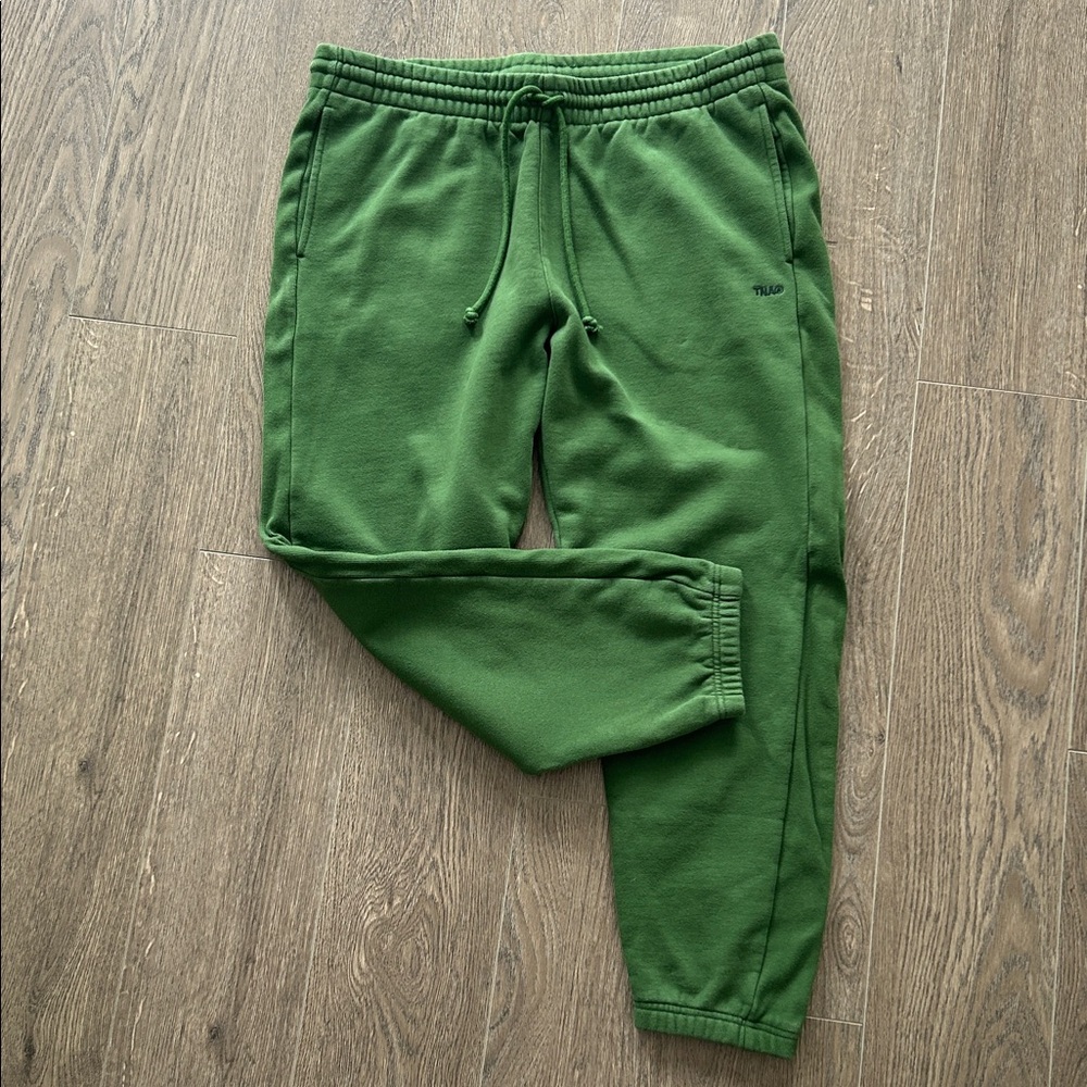 TNA Aritzia Cozy Fleece Boyfriend Fit Joggers XL